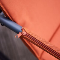 Aliano, Red Schaukelliege mit Kissen