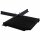 Quadro Wegeplatte 25 kg Beton schwarz gefärbt, mit Handmulde
