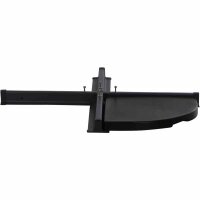 Quadro light Set Wegeplatte 2 Stück á 18 kg, Beton schwarz gefärbt, mit Handmulde