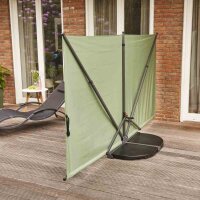 Quadro light Set Wegeplatte 2 Stück á 18 kg, Beton schwarz gefärbt, mit Handmulde