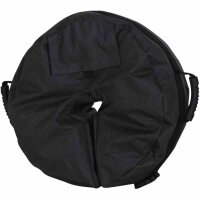 Sandsack für Schirmständer (bis 40kg füllbar) 300*600D anthrazit, mit Klett und Schnalle, mit Sand zu befüllen