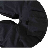 Sandsack für Schirmständer (bis 40kg füllbar) 300*600D anthrazit, mit Klett und Schnalle, mit Sand zu befüllen