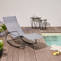 Aliano, Blue Schaukelliege mit Kissen