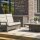 Corido 2er Bank charcoal grey Alu, Geflecht, inkl. Kissen