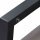 Corido 2er Bank charcoal grey Alu, Geflecht, inkl. Kissen