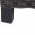 Corido 2er Bank charcoal grey Alu, Geflecht, inkl. Kissen
