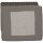 Corido Hocker, charcoal-grey Alu, Geflecht, inkl. Kissen