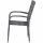 Padova II Bistro Sessel stone-grey, ohne Kissen