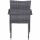 Padova II Bistro Sessel stone-grey, ohne Kissen