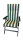 Hochlehner-Auflage LORD grün stripes 120x50x9cm