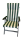 Hochlehner-Auflage LORD grün stripes 124x50x4cm