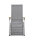 CIRRUS Relaxsessel silber / anthrazit-grau mit Teak-Armlehne