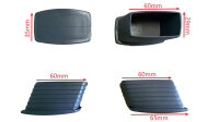 Bodenschoner 4er Set für Kettler ROMA Rollliege anthrazit 01638-700