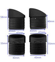 Bodenschoner 4er Set für Relax / Multipositionssessel Kettler CIRRUS 0100301 / 0100360 / 0100316 / 0100362