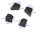 Bodenschoner 4er Set für KETTLER DIAMOND Multipositionssessel 0103901-0000 / 7100