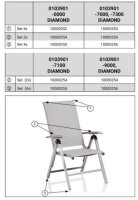 Bodenschoner 4er Set für Kettler DIAMOND 0103901-7000 / 7300 / 9000
