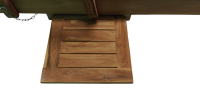 Teakholz Sonnenliege BENOA mit Armlehnen