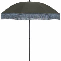 Maui Mittelstockschirm anthrazit/olive Ø180cm Gestell Stahl anthrazit, Bezug 100% Polyester, 180g/m² olive