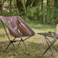 Campingstuhl Wanderlust braun Ultra-leicht Aluminiumgestell