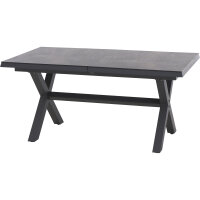Sincro Ausziehtisch 160/200x90cm matt anthrazit / HPL...