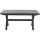 Sincro Ausziehtisch 160/200x90cm matt anthrazit / HPL titan Gestell Aluminium, HPL titan
