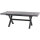 Sincro Ausziehtisch 160/200x90cm matt anthrazit / HPL titan Gestell Aluminium, HPL titan
