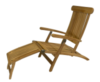 Teakholz Deckchair, verstellbar, Edelstahlbeschläge