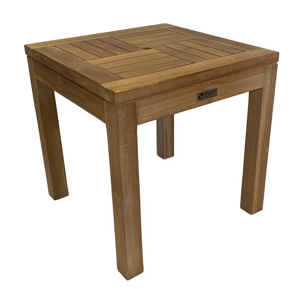 Teakholz Beistelltisch MUNTOR 50cm x 50xm