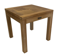 Teakholz Beistelltisch MUNTOR 50cm x 50xm