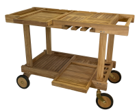 Teakholz Servierwagen BIG
