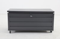 Kissen- / Aufbewahrungsbox MWH Odrio, Aluminium, grau matt