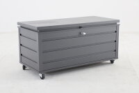 Kissen- / Aufbewahrungsbox MWH Odrio, Aluminium, grau matt