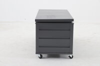 Kissen- / Aufbewahrungsbox MWH Odrio, Aluminium, grau matt