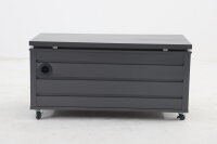Kissen- / Aufbewahrungsbox MWH Odrio, Aluminium, grau matt
