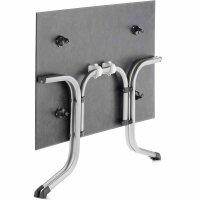 Klapptisch Polytec (HPL) 120x80cm Stahlgestell graphit /...