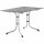 Klapptisch Polytec (HPL) 120x80cm Stahlgestell graphit / Tischplatte Polytec (HPL) Beton hell