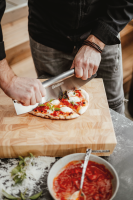 Pizzaschneider aus Edelstahl