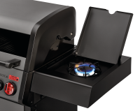 Hyde 6 SIKR Turbo 6-Brenner , 26kW, 800 °C Turbo Zone, Switch Grid, Infarot-Backburner und Seitenkocher