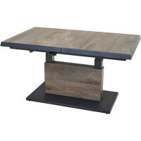Talina Lift-Ausziehtisch 140/180cm x 90cm, washed-grey...
