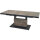 Talina Lift-Ausziehtisch 140/180cm x 90cm, washed-grey Gestell aus Aluminium in matt anthrazit, Tischplatte aus Keramik in washed grey