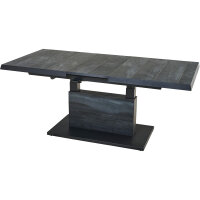 Talina Lift-Ausziehtisch 140/180cm x 90cm, wood-grey...