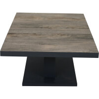 Talina Lift-Tisch 160cm x 90cm, wash-grey Gestell aus Aluminium in matt anthrazit, Tischplatte aus Keramik in washed grey