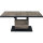 Talina Lift-Tisch 160cm x 90cm, wash-grey Gestell aus Aluminium in matt anthrazit, Tischplatte aus Keramik in washed grey