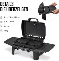 Urban II Gasgrill, Tischgrill mit 4,4kW