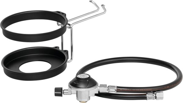 Kartuschenhalter Set für Urban II / Urban II Pro / Explorer II 50mbar, Schwarz