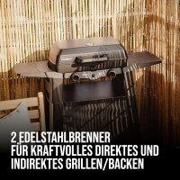 Urban II + Trolley / Gasgrill, Tischgrill mit 4,4kW