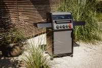 Hyde 3 SIKR Turbo 3-Brenner, Turbo Zone, Switch Grid, Infarot-Backburner und Seitenkocher