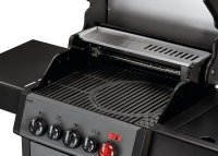 Hyde 3 SIKR Turbo 3-Brenner, Turbo Zone, Switch Grid, Infarot-Backburner und Seitenkocher