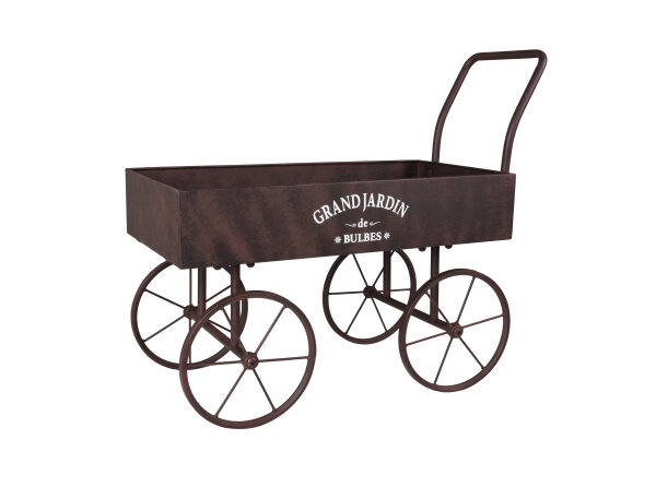 Pflanzständer WAGEN aus Schmiedeeisen