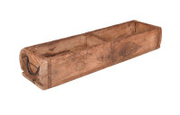 Deko-Ziegelform DUO recyceltes Holz